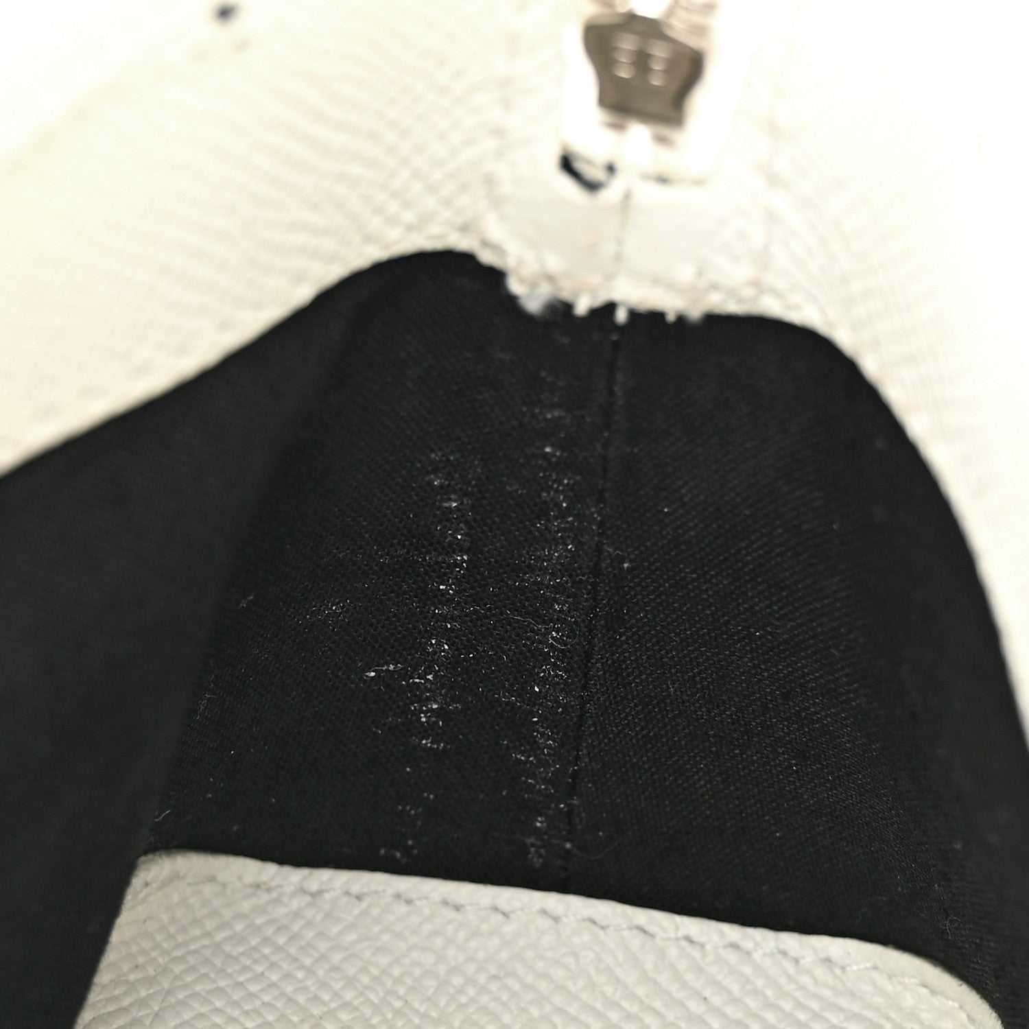 Balenciaga Grained Calfskin XXS Ville Top Handle Bag White Black 12 of 17