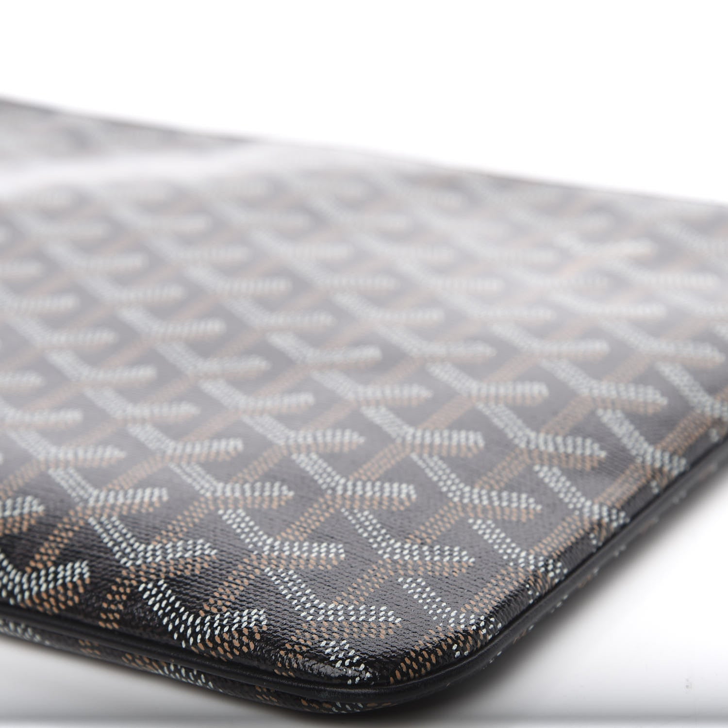 Goyard Goyardine Senat Pochette MM Black 8 of 10
