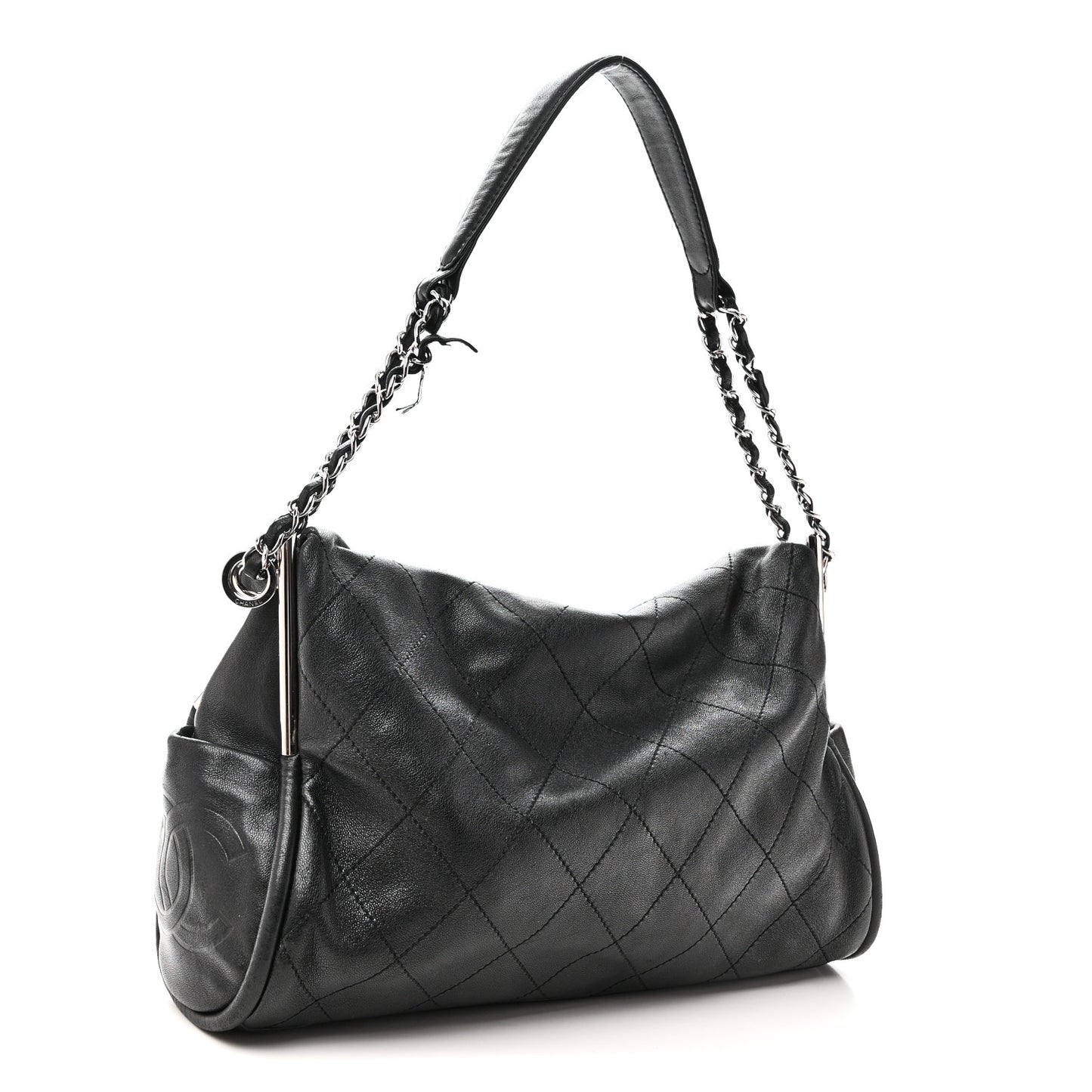 Lambskin Ultimate Soft Hobo Black