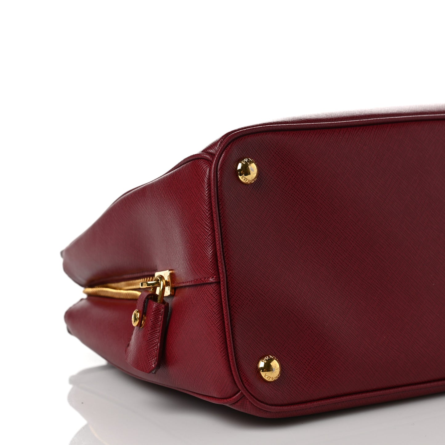 Saffiano Vernice Small Promenade Tote Cerise