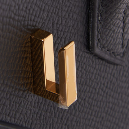Hermes Madame Calfskin Birkin Sellier 25 Black 24 of 31