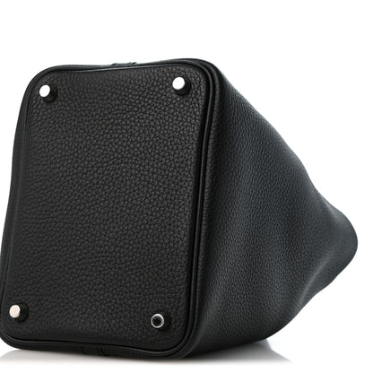 Hermes Taurillon Clemence Picotin Lock 18 PM Black 10 of 13