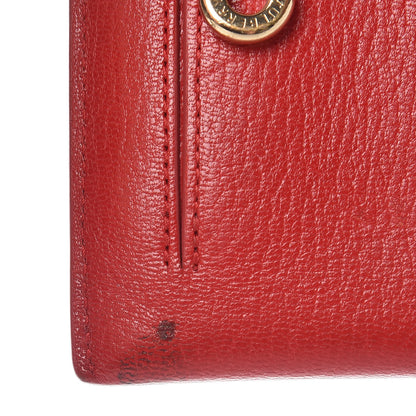 Mulberry Shiny Goatskin Envelope Wallet Bright Red 8 of 9
