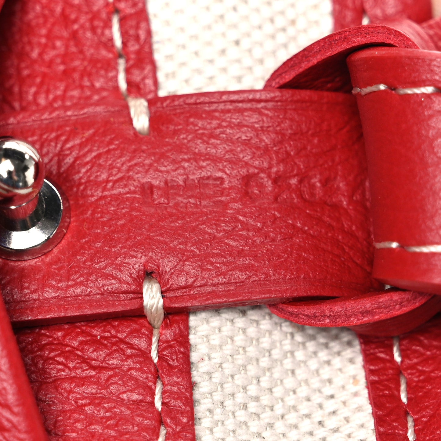 Goyardine Petit Flot Bucket Bag PM Red