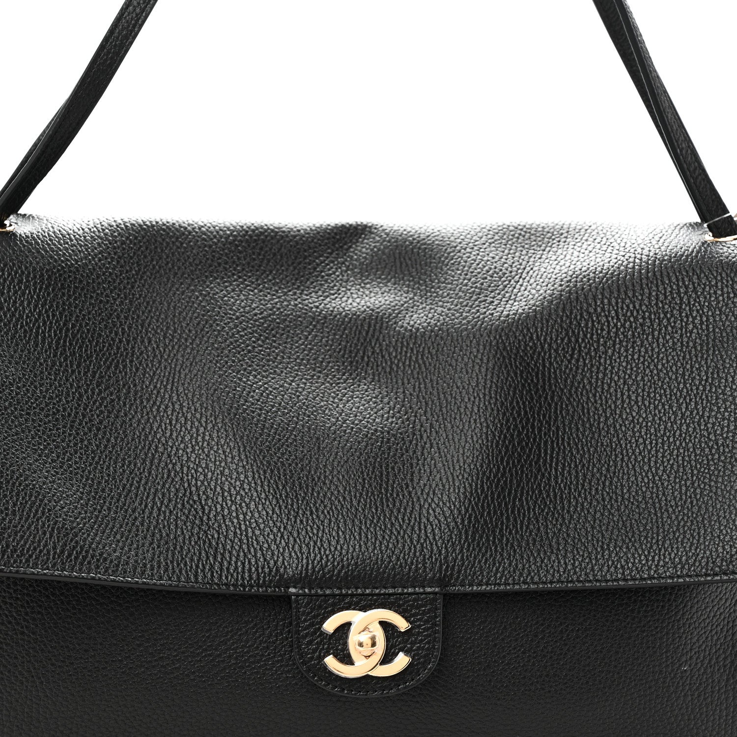 Chanel Grained Calfskin Souplissimo Maxi Flap Black 8 of 11