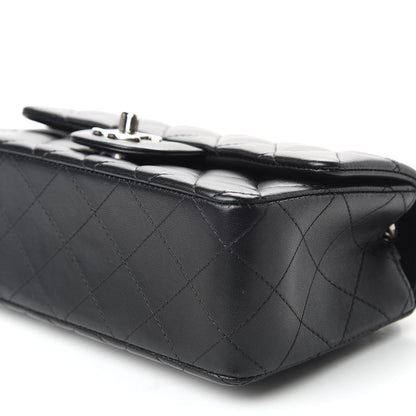 Chanel Lambskin Quilted Mini Rectangular Flap Black 6 of 10
