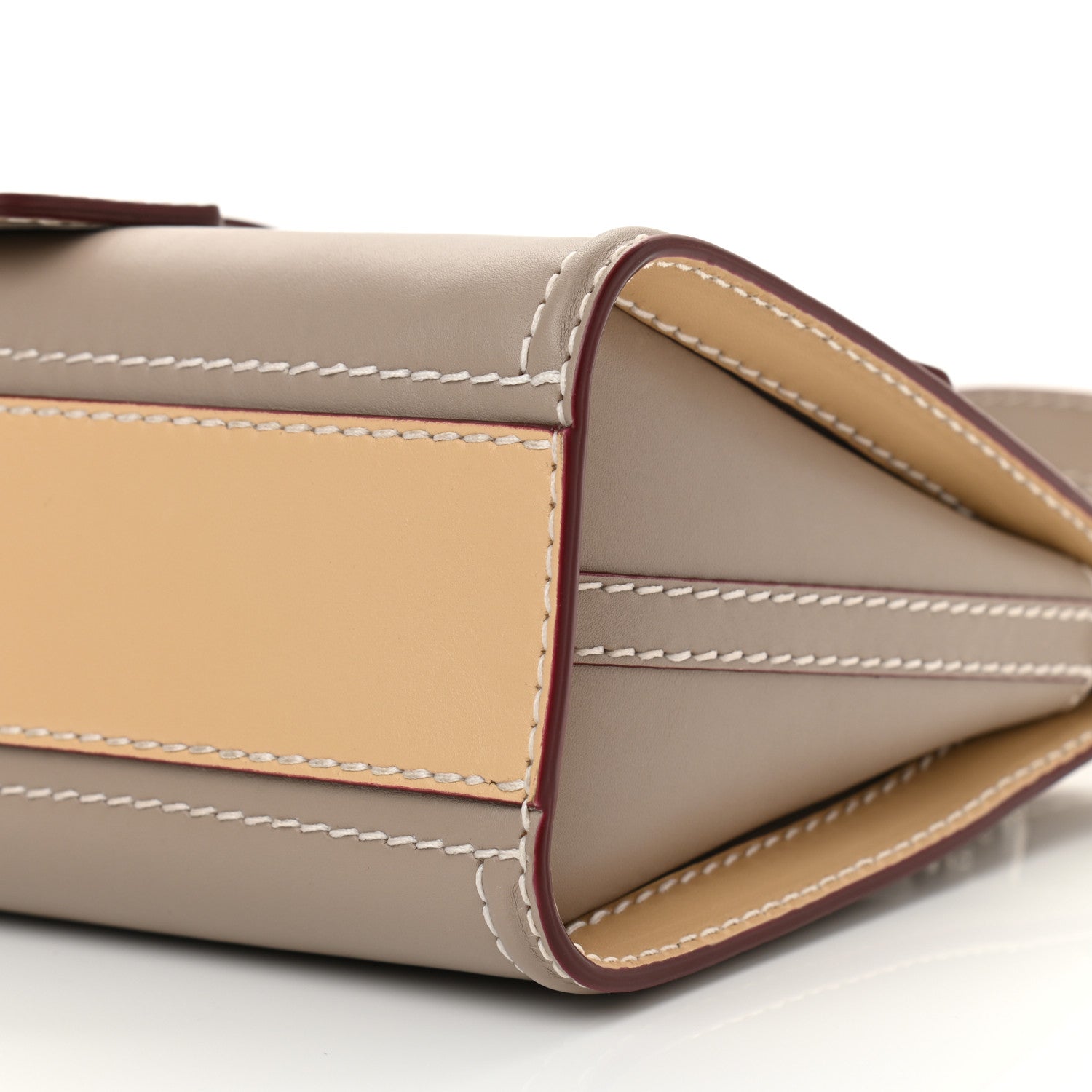 Alexander McQueen Calfskin The Short Story Shoulder Bag Taupe 6 of 14