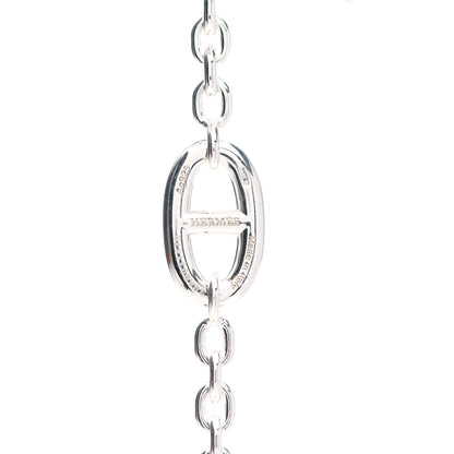 Hermes Sterling Silver Farandole Necklace 160 4 of 5