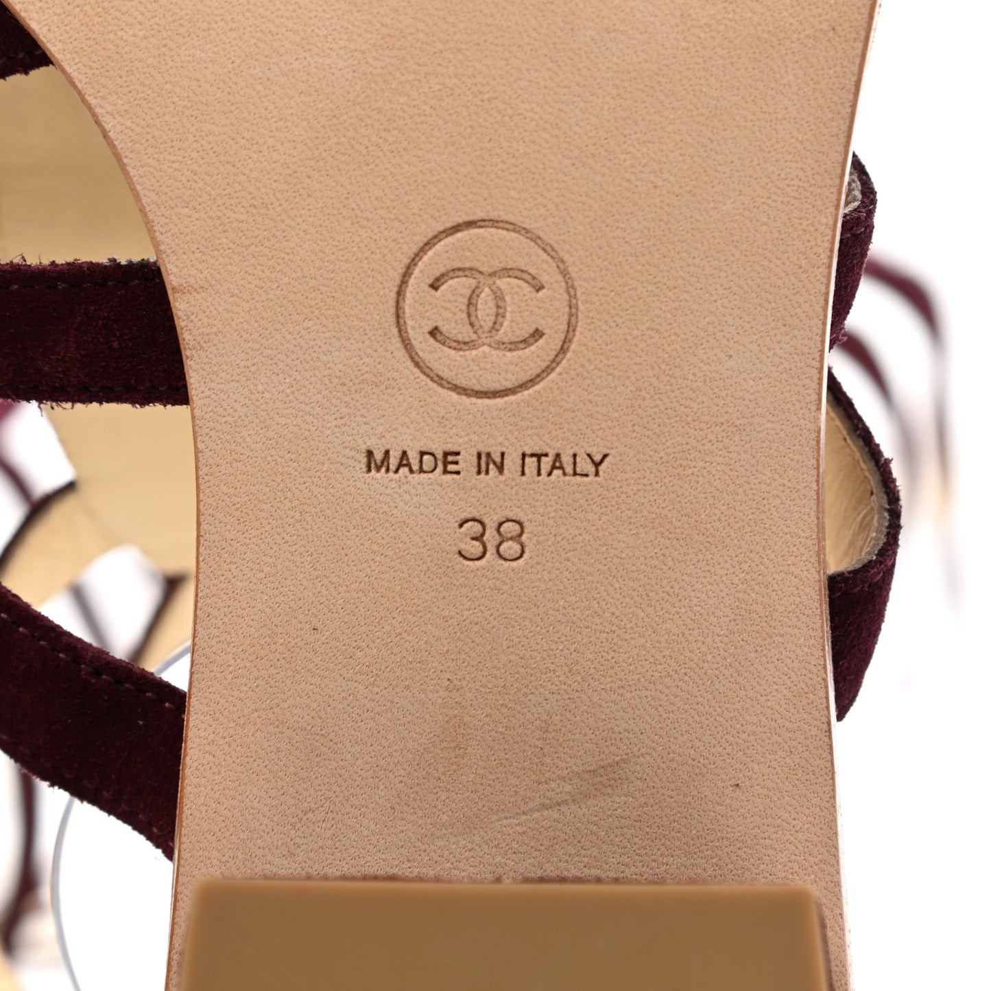 Suede Gladiator Sandals 38