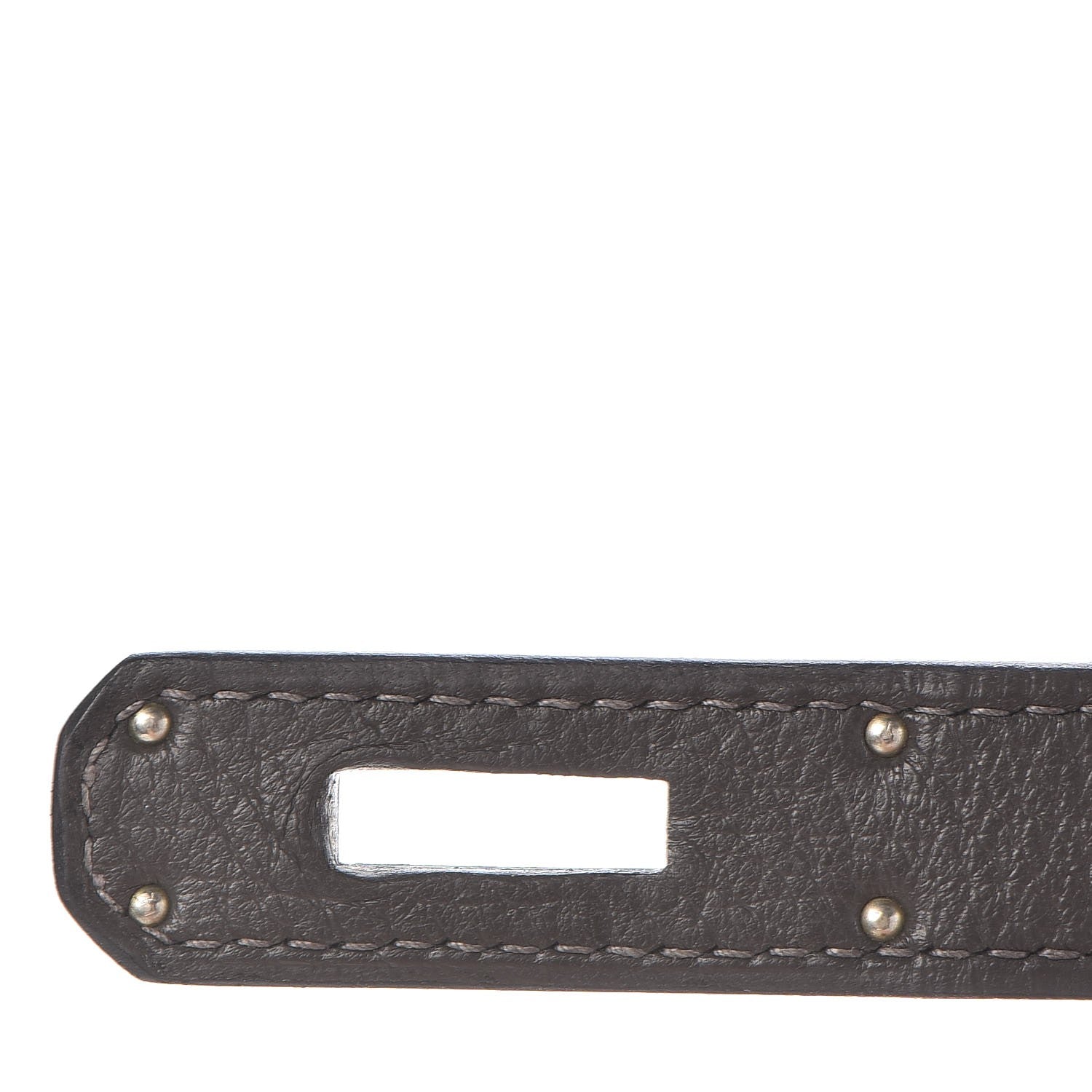 Hermes Taurillon Clemence Tri-color Kelly Retourne 35 Graphite Gris Tourterelle Gris Clair 17 of 36