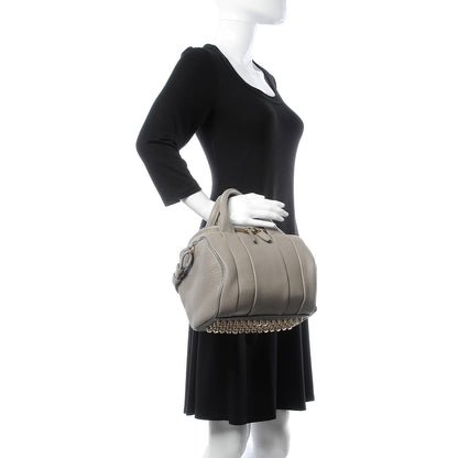 Alexander Wang Pebbled Lambskin Rockie Oyster 10 of 15