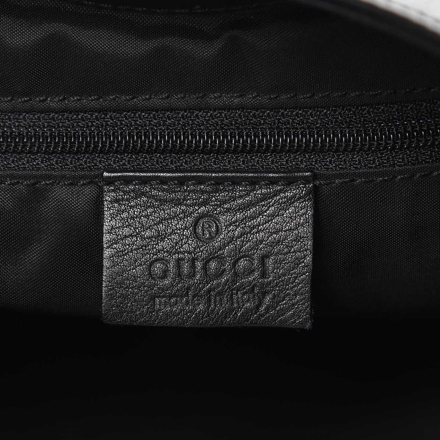 Calfskin Bamboo Shoulder Bag Black