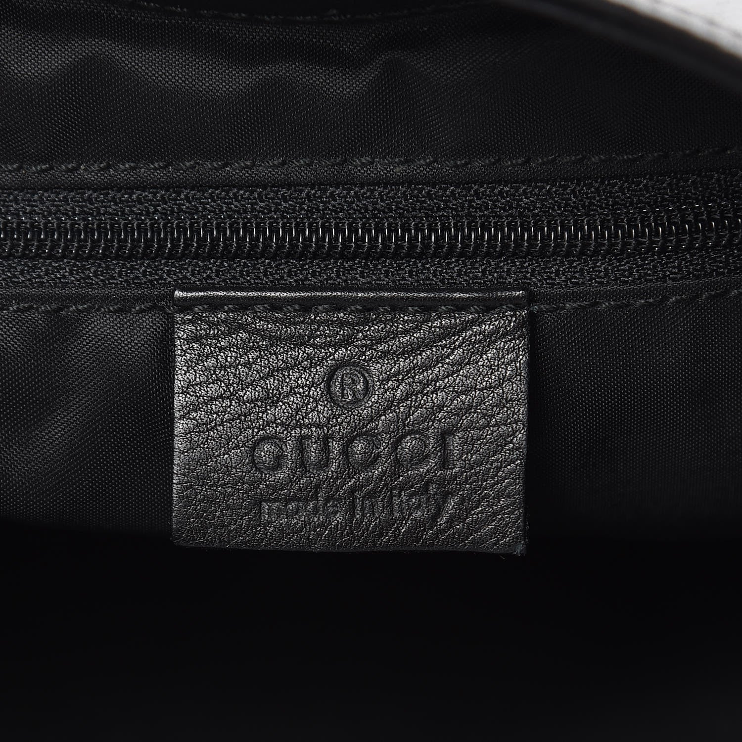 Gucci Calfskin Bamboo Shoulder Bag Black 6 of 15