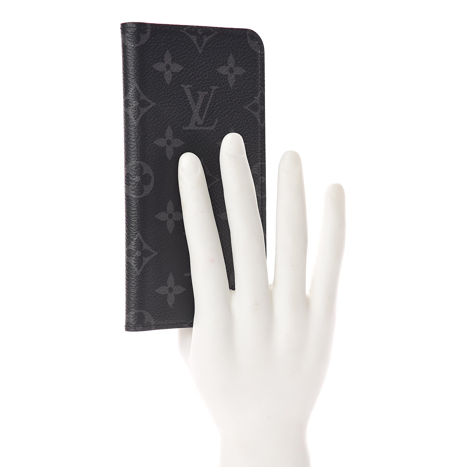 Louis Vuitton Monogram Eclipse iPhone XS Max Folio Case 2 of 7