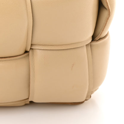 Bottega Veneta Lambskin Maxi Intreccio Padded Chain Cassette Crossbody Bag Porridge 11 of 21