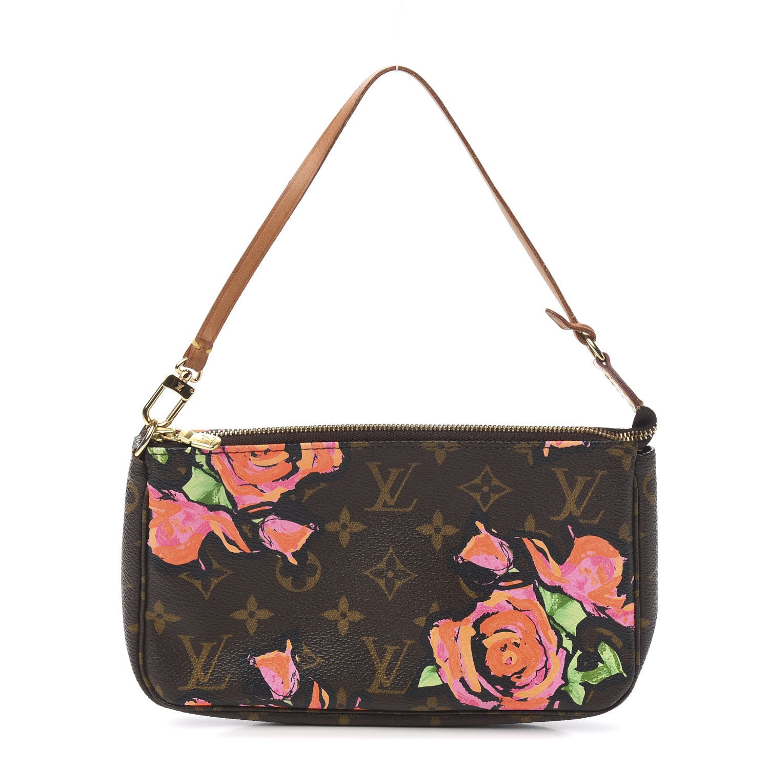 Louis Vuitton Monogram Roses Pochette Accessories 1 of 11
