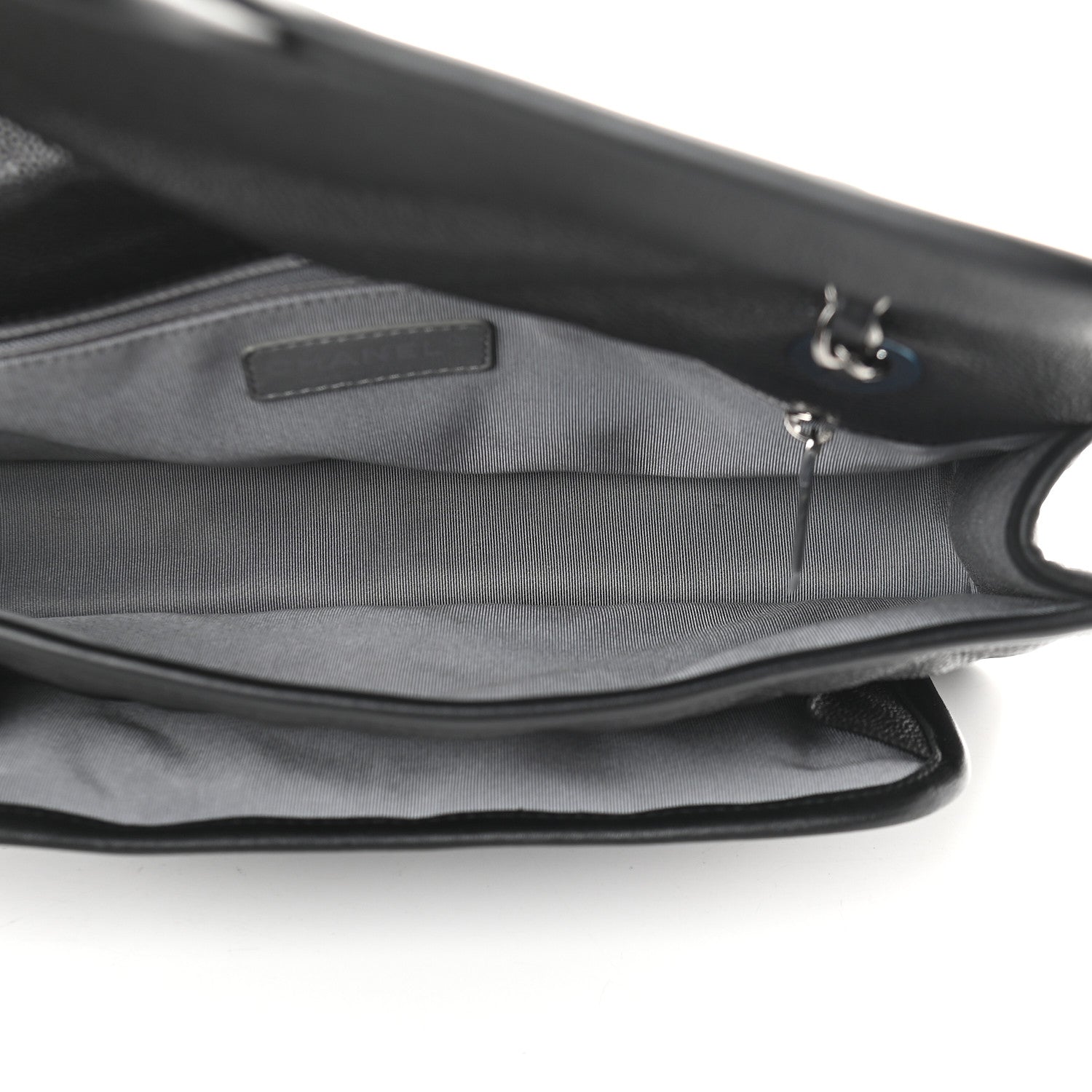 Chanel Caviar Quilted Medium French Riviera Flap Black 4 of 8