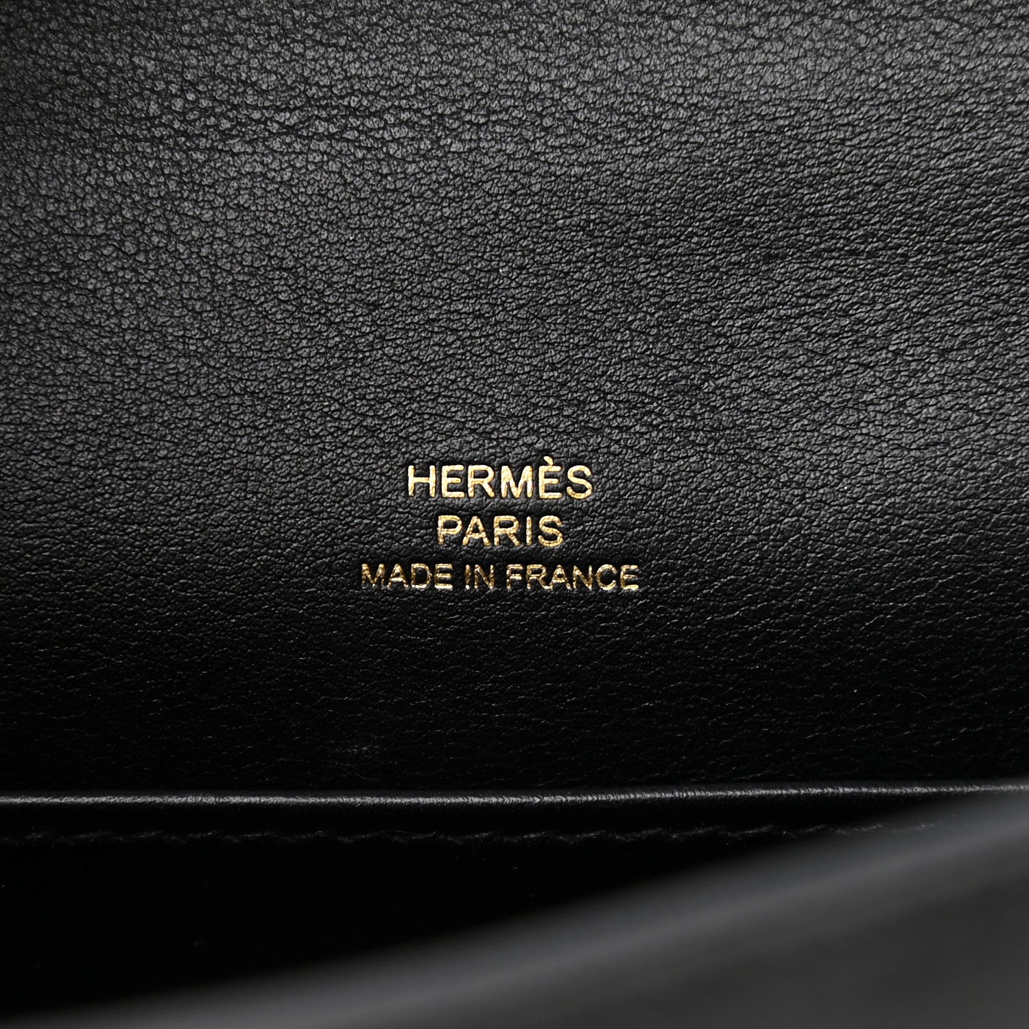 Hermes Swift Kelly Pochette Clutch Black 6 of 9