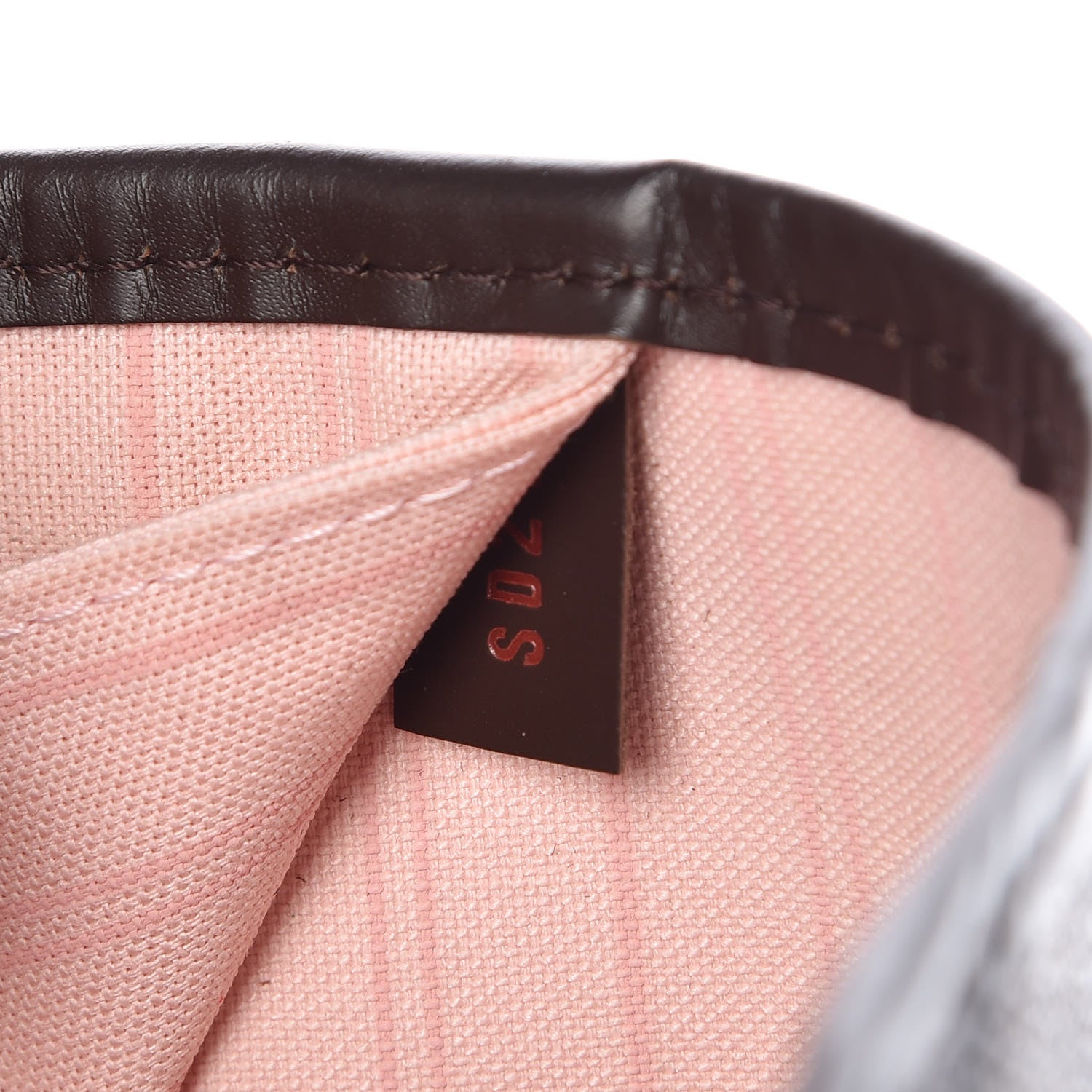 Louis Vuitton Damier Ebene Neo Neverfull MM Rose Ballerine 8 of 10