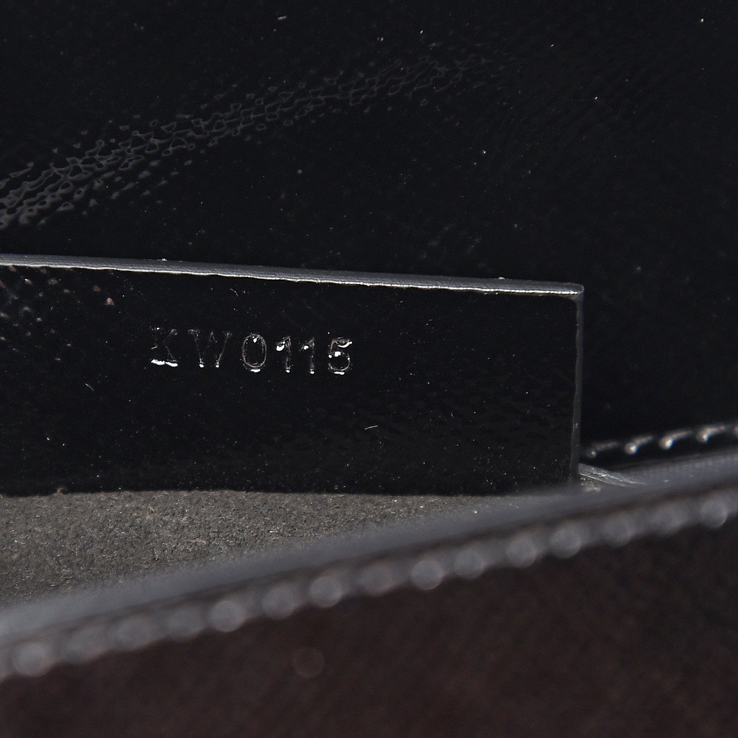 Givenchy Textured Patent Calfskin Mini Pandora Box Chain Crossbody Bag Black 6 of 9