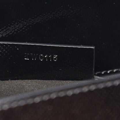 Givenchy Textured Patent Calfskin Mini Pandora Box Chain Crossbody Bag Black 6 of 9