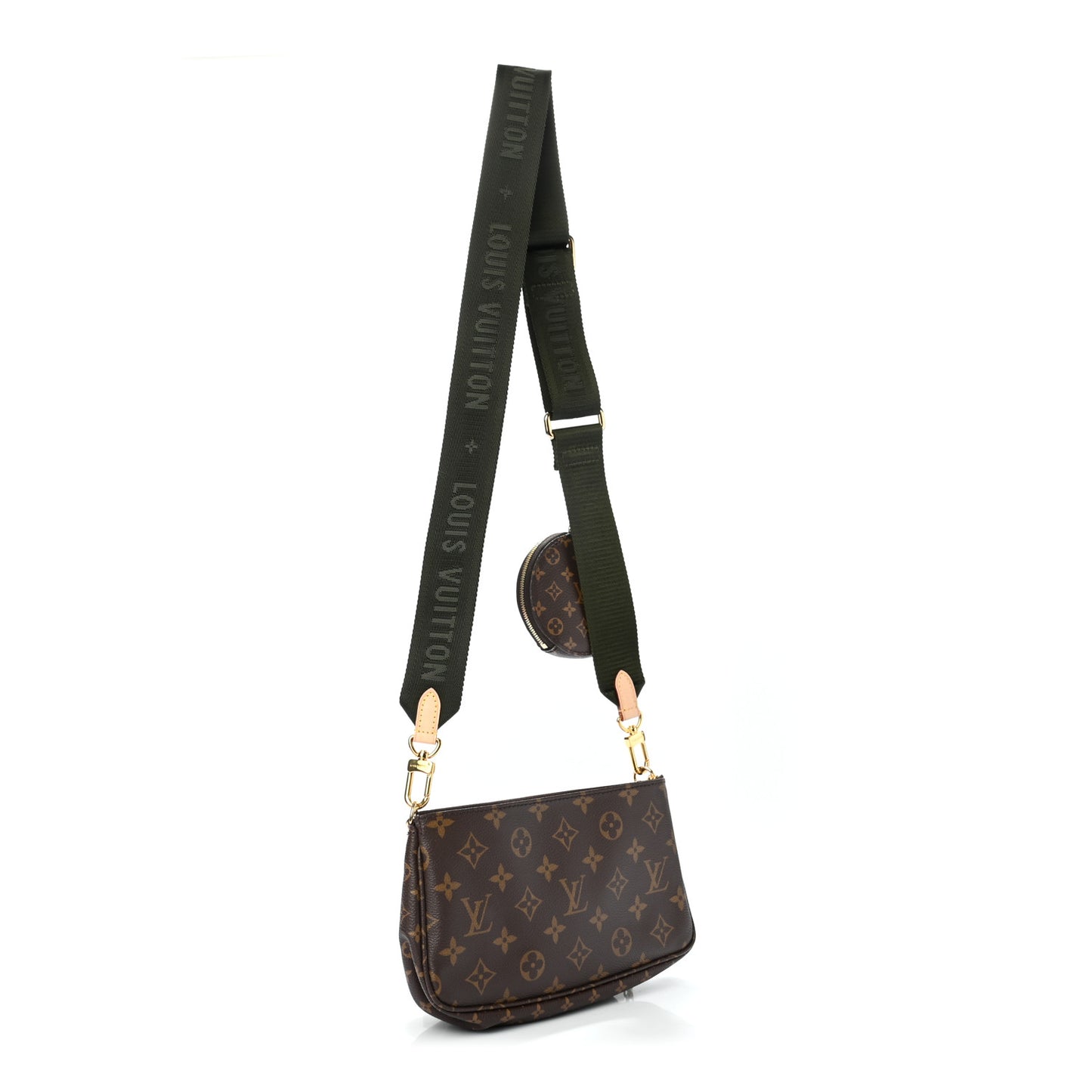 Monogram Multi Pochette Accessories Kaki