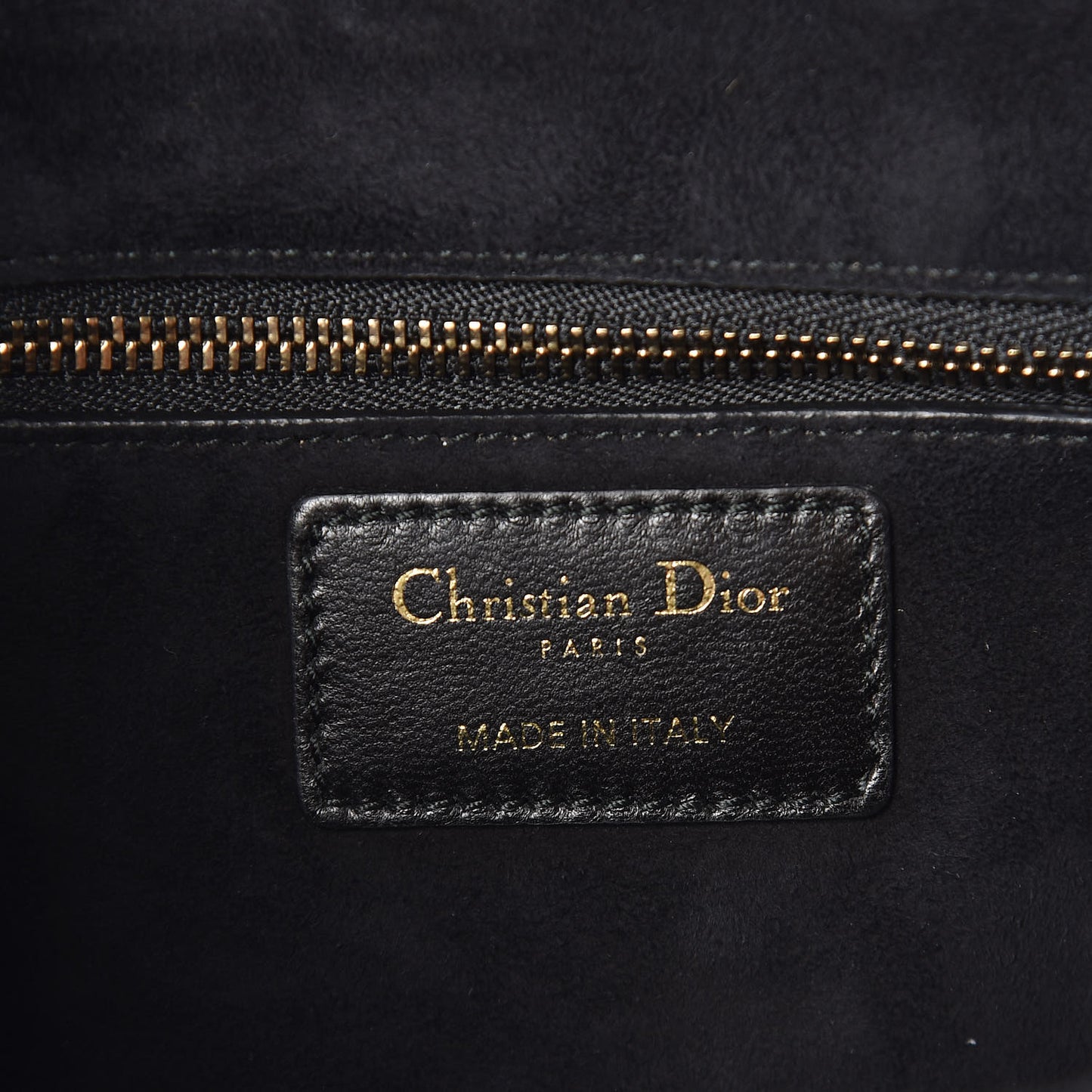 Lambskin Cannage Large Dioraddict Flap Bag Black