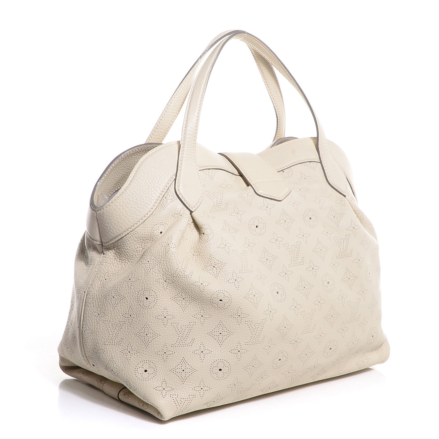 Louis Vuitton Mahina Cirrus MM Ivory 3 of 7