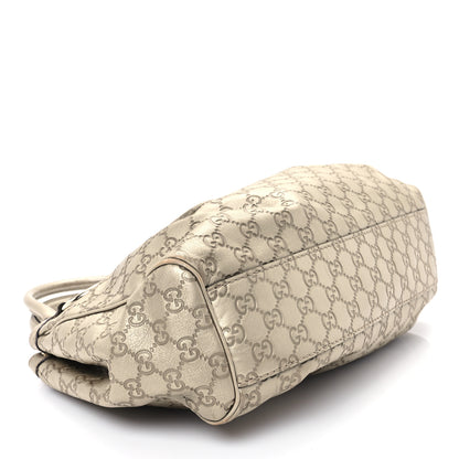 Gucci Guccissima Medium Sukey Tote Champagne 4 of 13