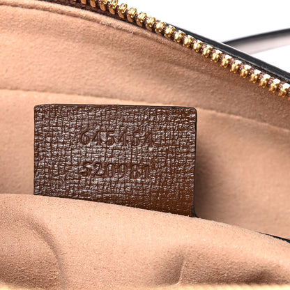Gucci GG Supreme Monogram Small Horsebit 1955 Shoulder Bag Beige Brown Sugar 7 of 13
