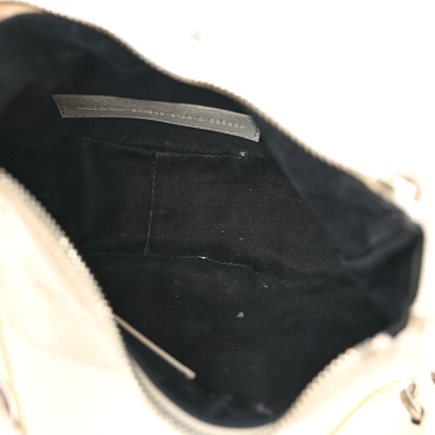 Balenciaga Agneau Arena Le Cagole Shoulder Bag XS Optic White 5 of 14