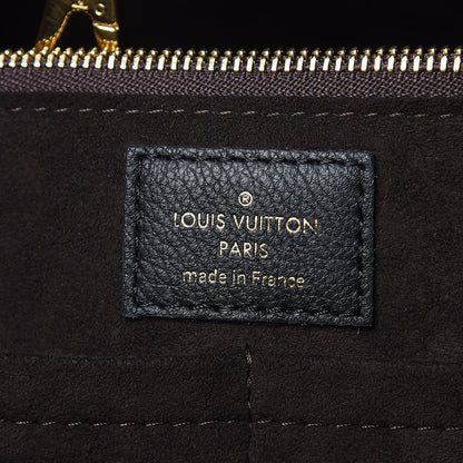 Louis Vuitton Calfskin Monogram Kimono Tote Black 6 of 10