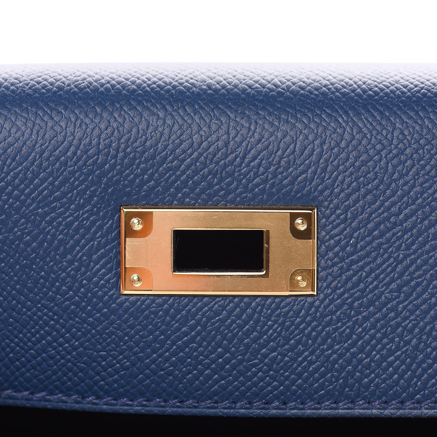 Epsom Kelly Sellier 28 Bleu De Malte