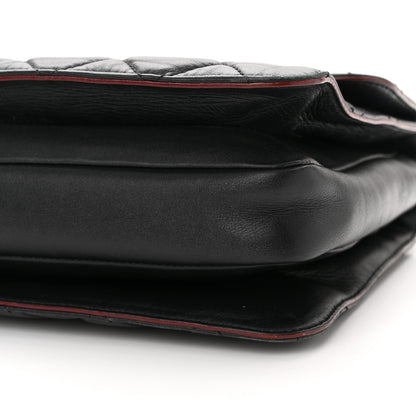 Chanel Calfskin Quilted Large Perfect Edge Flap Black 10 of 15