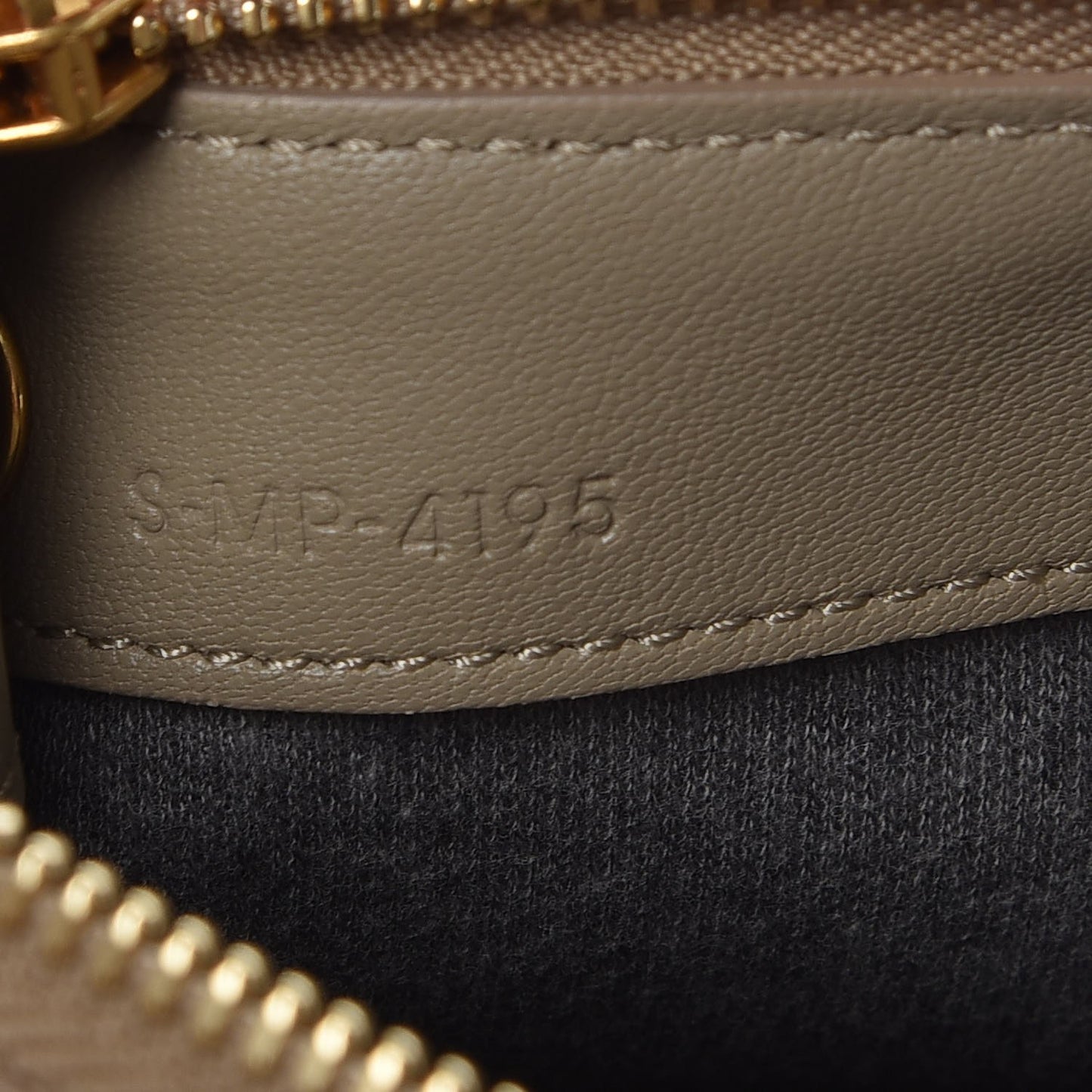 Lambskin Large Trio Crossbody Bag Beige