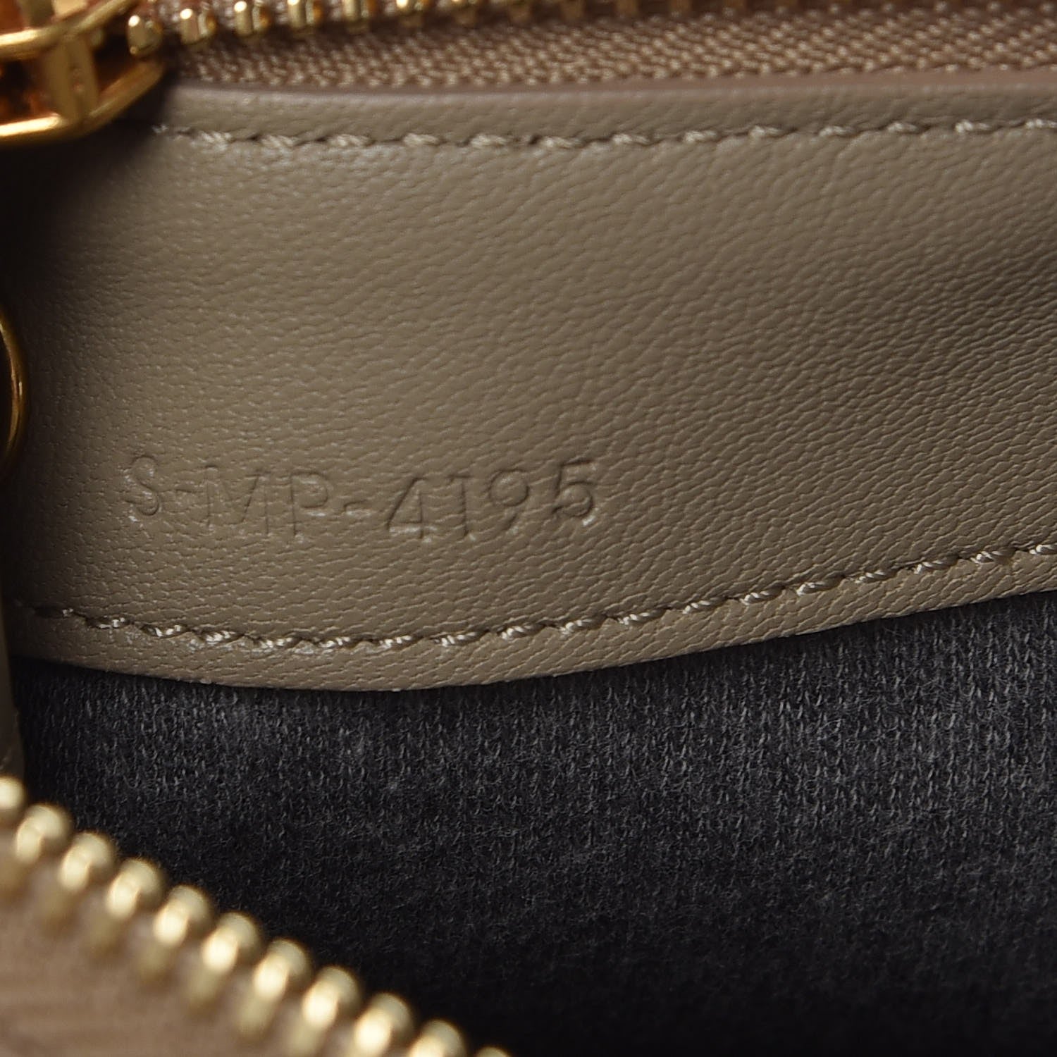 Celine Lambskin Large Trio Crossbody Bag Beige 7 of 11