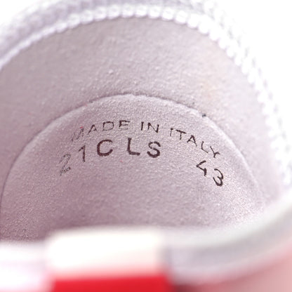 Christian Dior Technical Canvas Oblique Mens B23 High Top Sneakers 43 Red 7 of 7