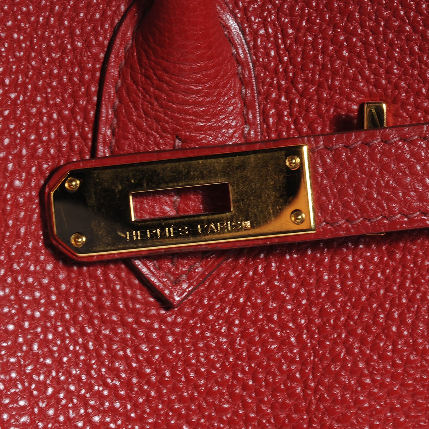 Togo Birkin 30 Rouge Garance