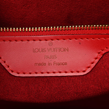 Louis Vuitton Epi Saint Jacques GM Castillan Red 6 of 14