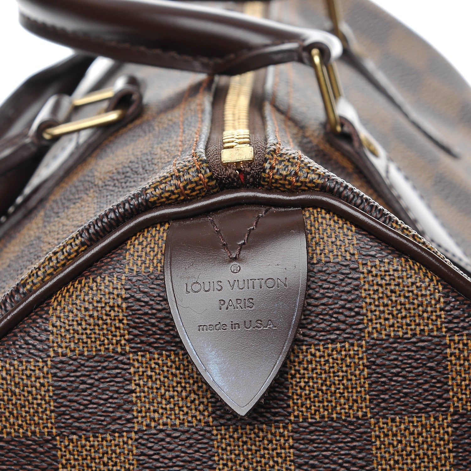 Louis Vuitton Damier Ebene Speedy 30 7 of 7