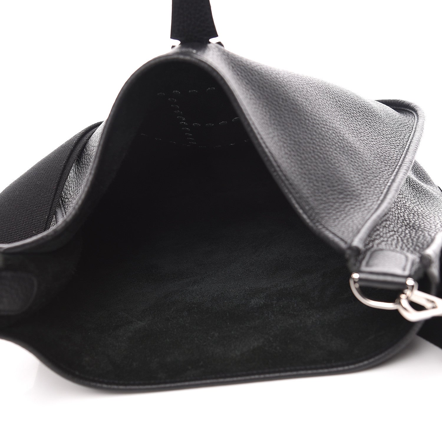 Hermes Taurillon Clemence Evelyne III GM Black 5 of 12