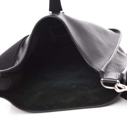 Hermes Taurillon Clemence Evelyne III GM Black 5 of 12
