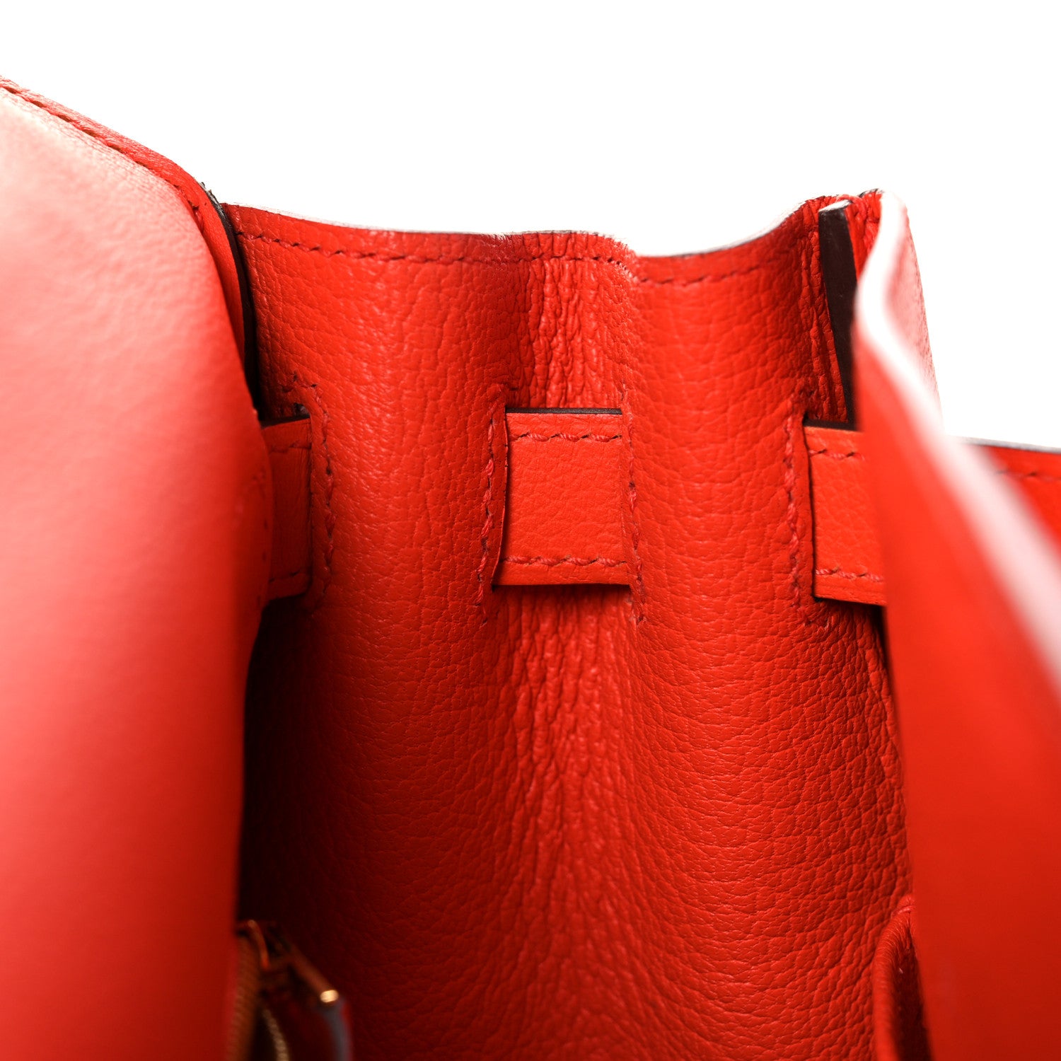 Hermes Evercolor Kelly Retourne 28 Orange Poppy 15 of 41