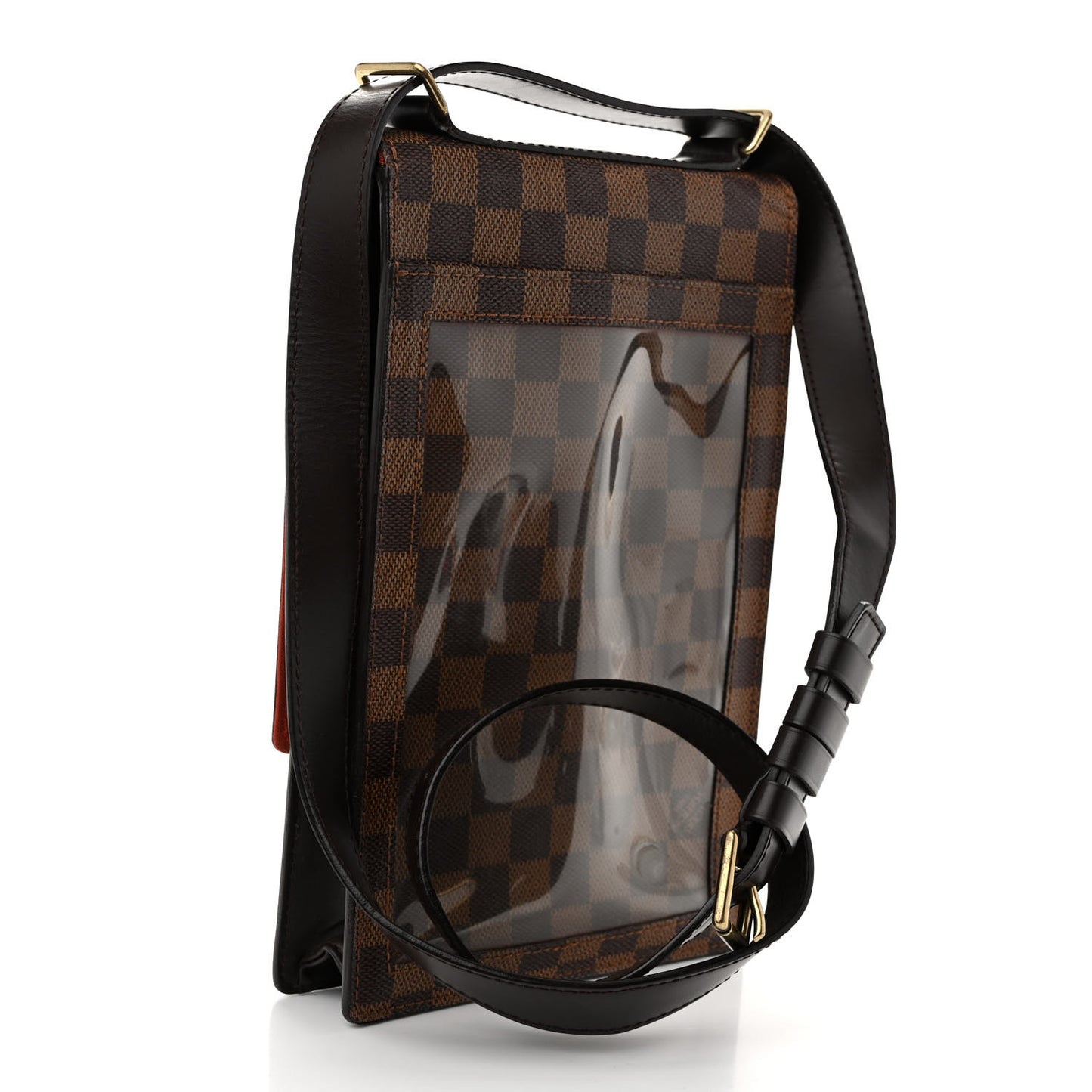 Damier Ebene Portobello Travel Shoulder Bag