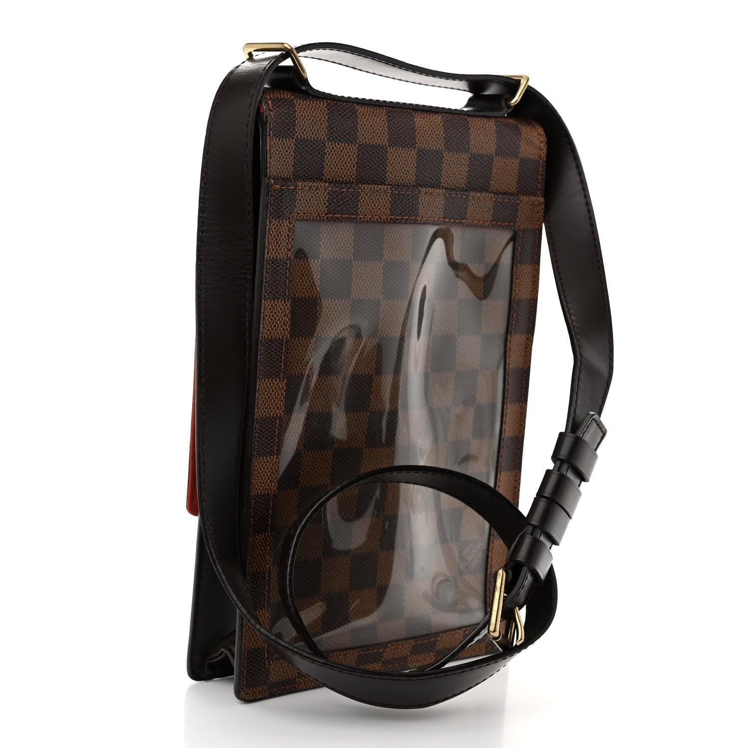 Louis Vuitton Damier Ebene Portobello Travel Shoulder Bag 3 of 9