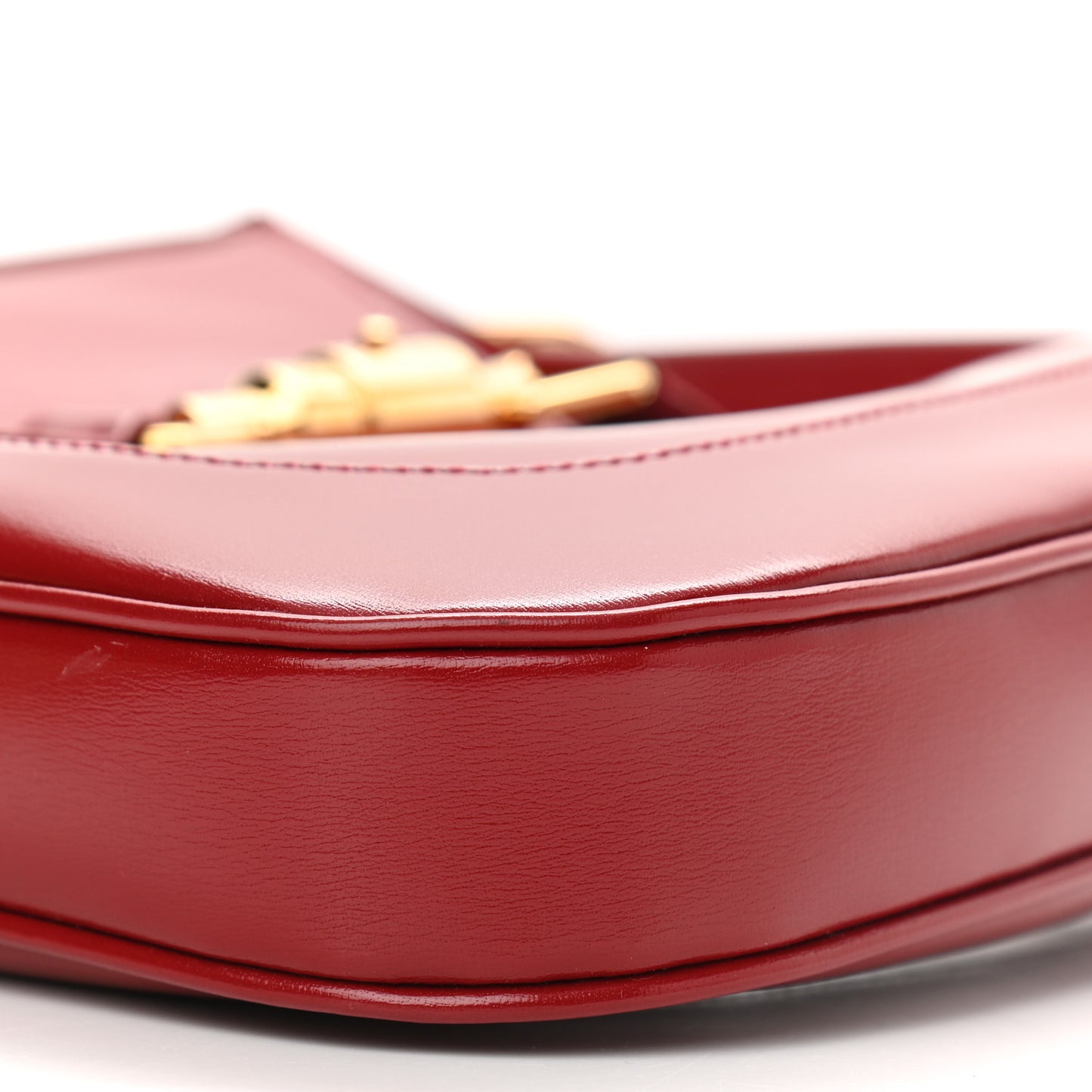 Boarded Dyana Lux Calfskin Small Jackie 1961 Hobo New Cherry Red