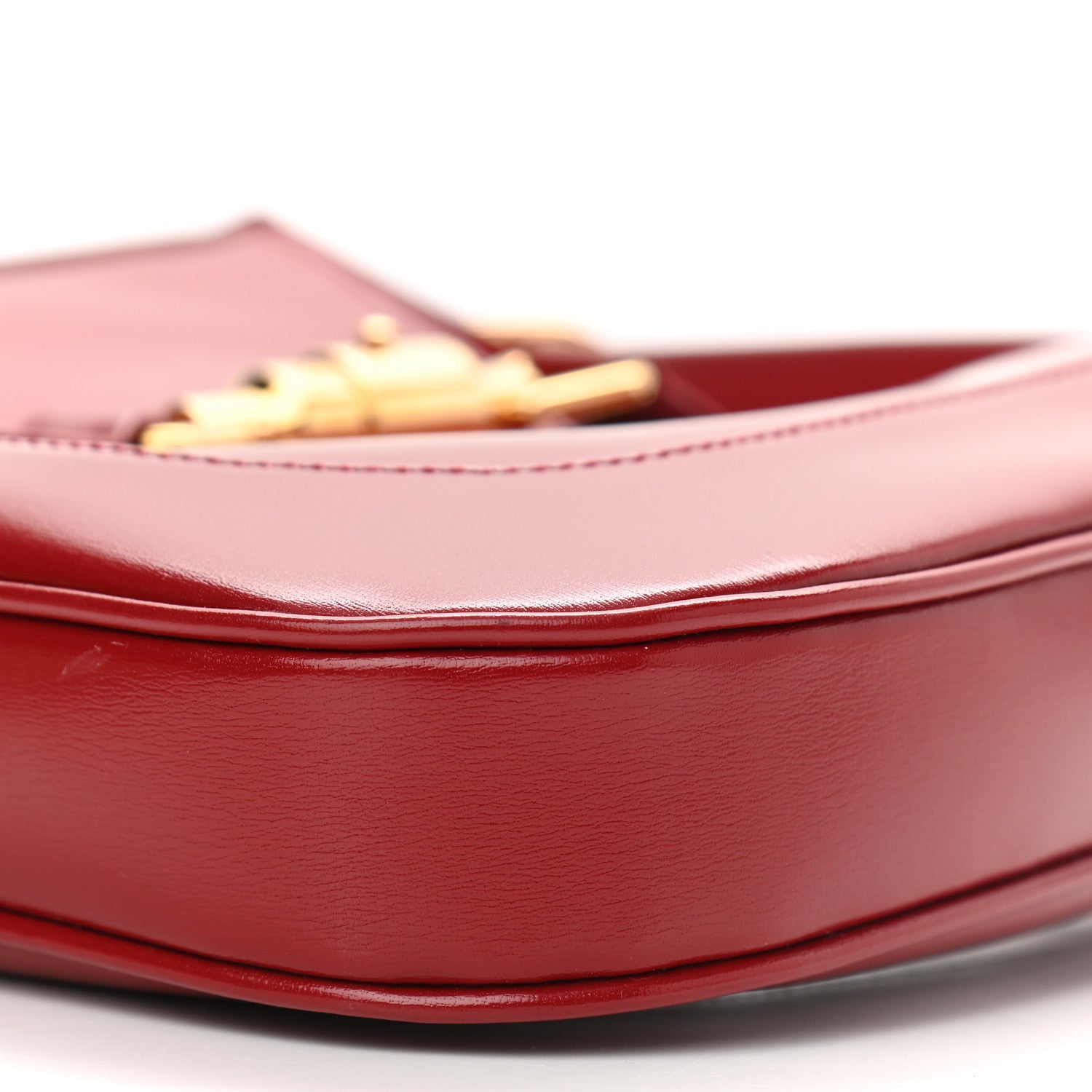 Gucci Boarded Dyana Lux Calfskin Small Jackie 1961 Hobo New Cherry Red 10 of 11