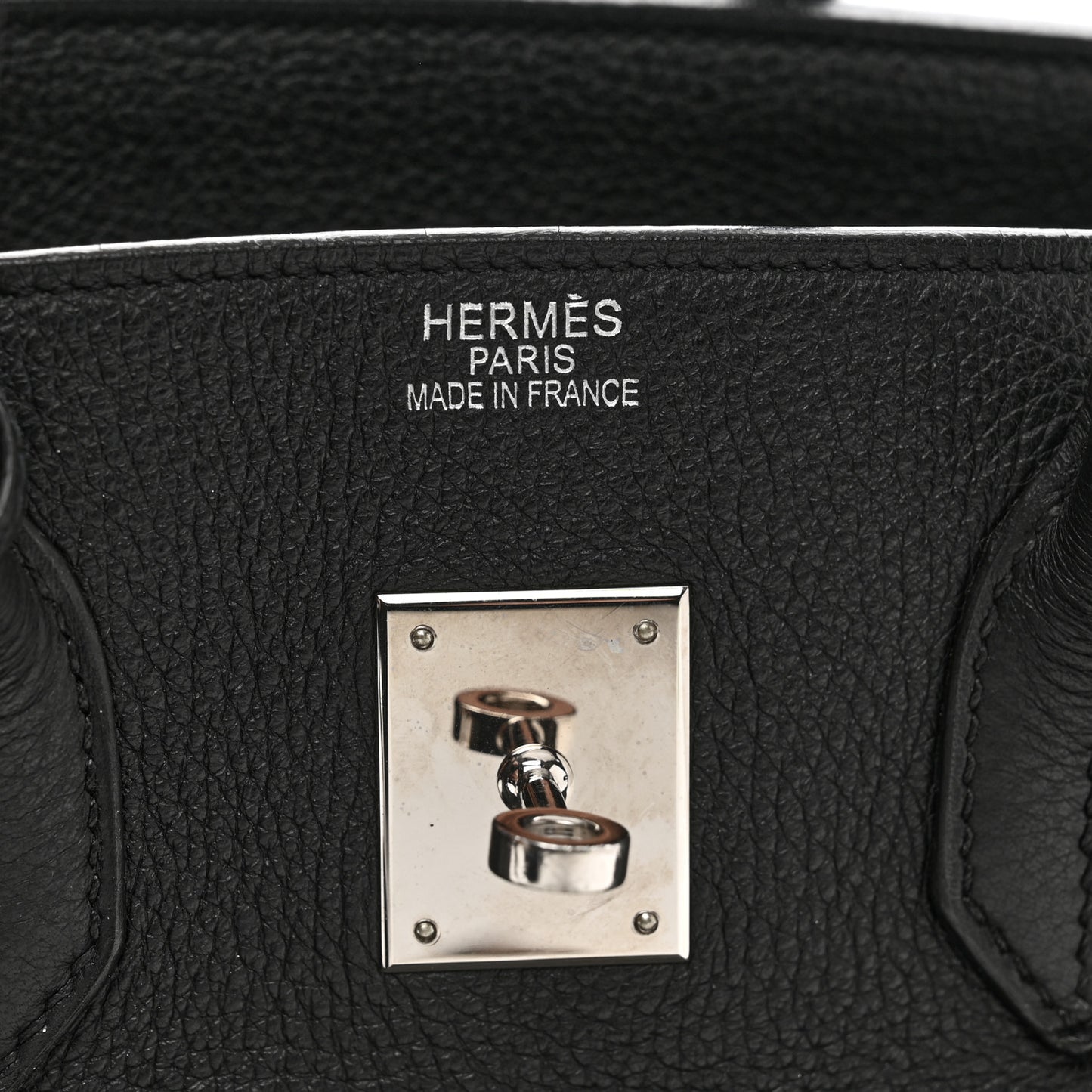 Taurillon Clemence Birkin 35 Black