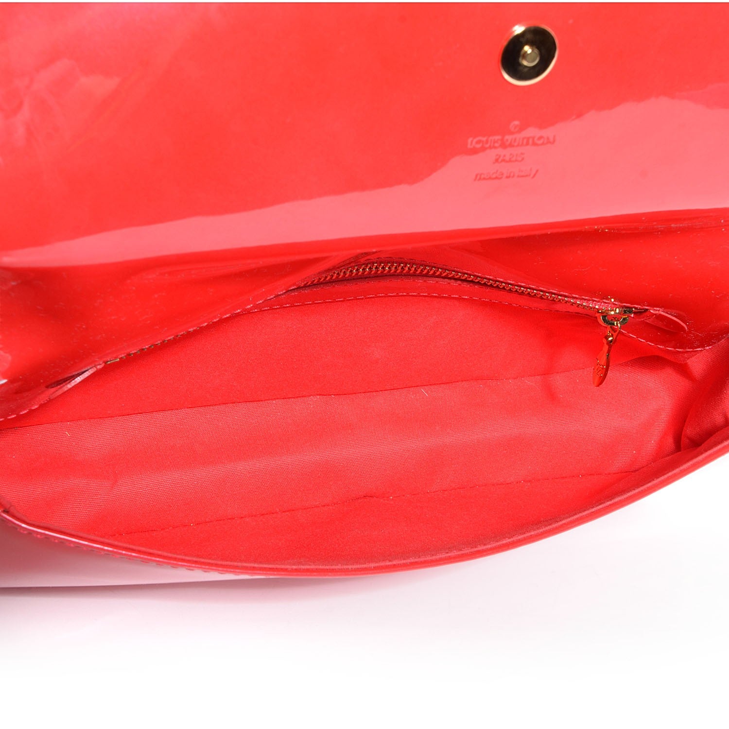 Louis Vuitton Patent Sobe Clutch Grenadine 5 of 7