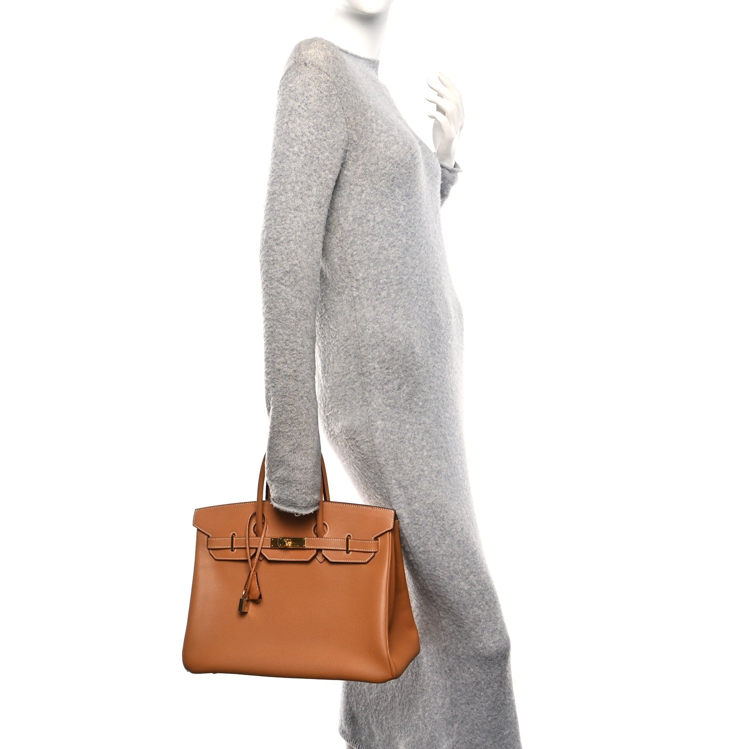 Hermes Vache Liegee Birkin 35 Naturelle 2 of 10